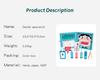 Children Doctor Toys Set Wooden Simulation Dentist Pretend Toy for Kids Early Education Tooth Role-playing Dental Medical Doctor