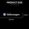 Nuovo Emblema Metallico per Auto Adesivi Tergicristallo Decorazioni Riflettenti Decalcomanie per Volkswagen GOLF 5 Tiguan Polo Golf 6 Golf 7 Jetta Accessori