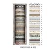 Qianmo Chujian Series Washi Tape Set Vintage Botanical Decorative Paper Tape for Journaling Scrapbooking DIY Craft Gift Box