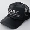 AVIREX NUMBERING Mesh Cap XL LL Black Camo