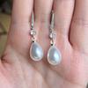 New Exquisite Creative Round Shining Exquisite Pearl Earrings Fresh, Simple, Fashionable, Versatile Commemorative Gift Earrings