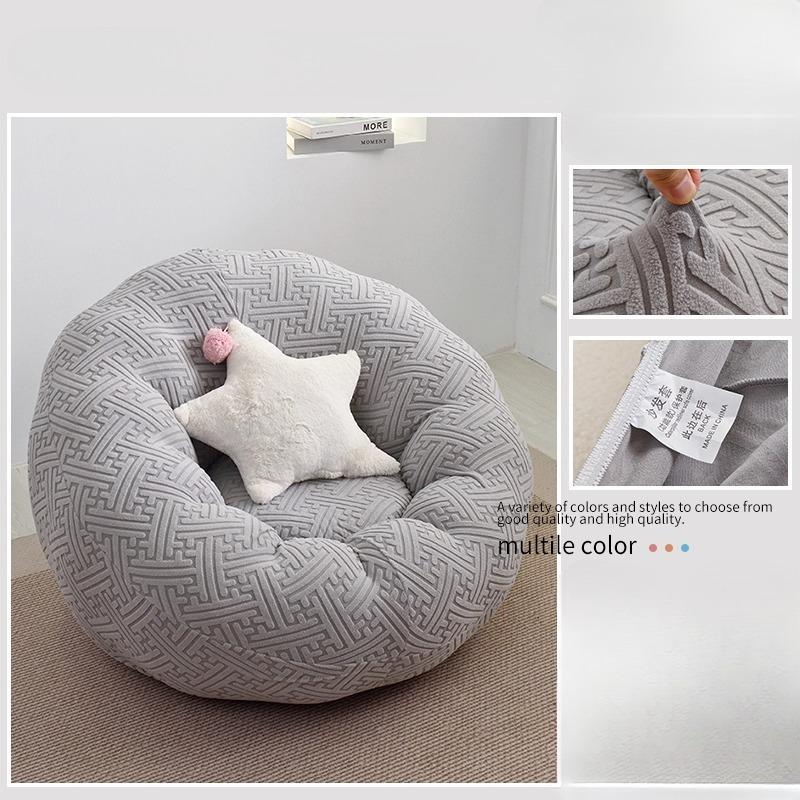2025 New Cat Scratch-resistant Style All-season Universal Pumpkin Sofa Dust Cover Lazy Bean Bag Single-person Sofa Cover