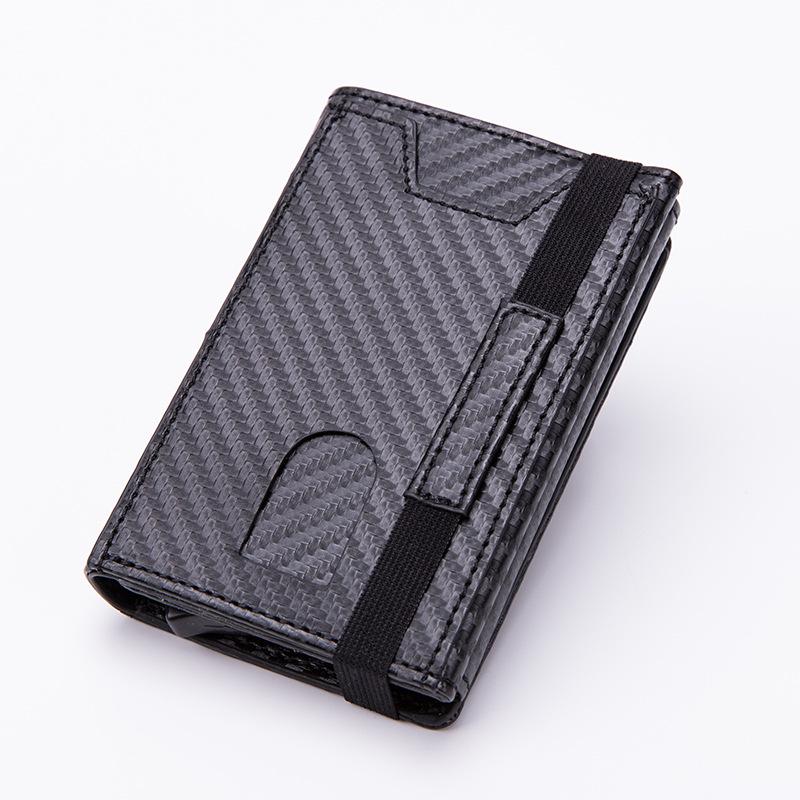 Men s RFID Blocking Aluminum Business Card Holder & Anti-theft Wallet