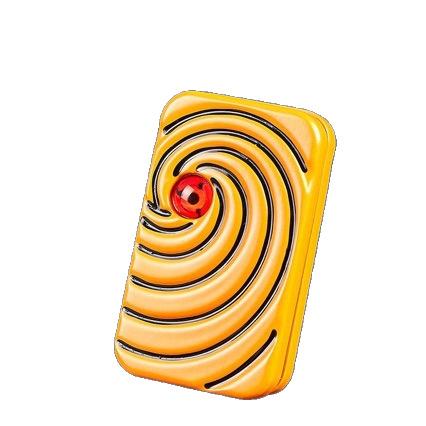 Electronic Fingertip Gyroscope Sliding Metal Decompression Toy for Adults, Decompression Magnetic Suction Infinite жёлтый