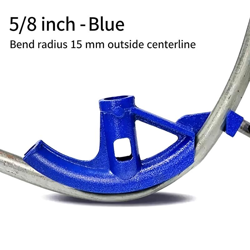 Manual Pipe Bender Heavy Duty High Strength Steel Rust Proof for Automotive Pipe Modification Maintenance A1