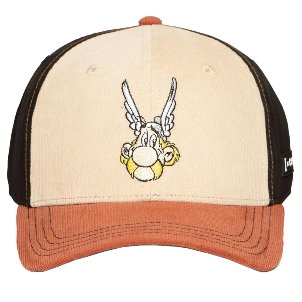 Capslab Asterix Cap, Mens beige Cap