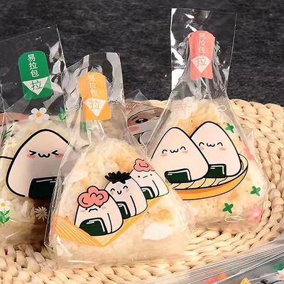 50Pcs Japenese Triangle Rice Ball Disposable Packaging Bag Nori Onigiri Sushi Bag Sushi Making Mold Bento Accessories