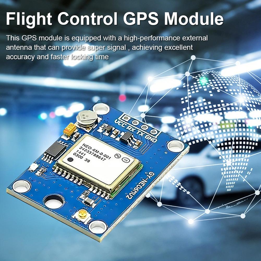 NEO-6M NEO-7M NEO-8M Flight Control GPS Module, Versatile GPS Receiver Module, Ceramic Antenna Module Ceramic Chip