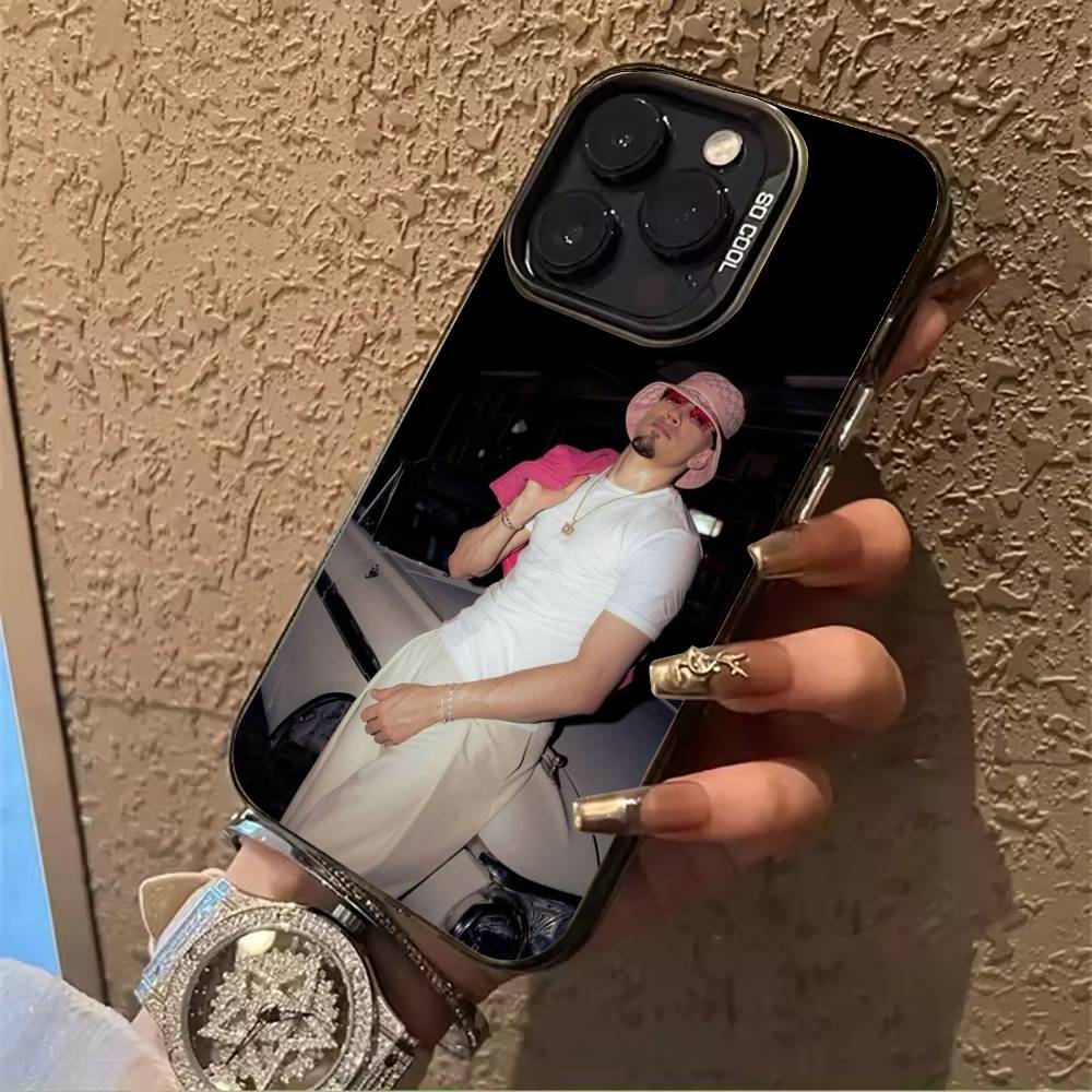 

O-Omar-C Courtz For iPhone 17 16 15 14 13 12 11 Pro Max XS 17 Air Silicone Colored Silver Bumper Cover iPhone12Pro