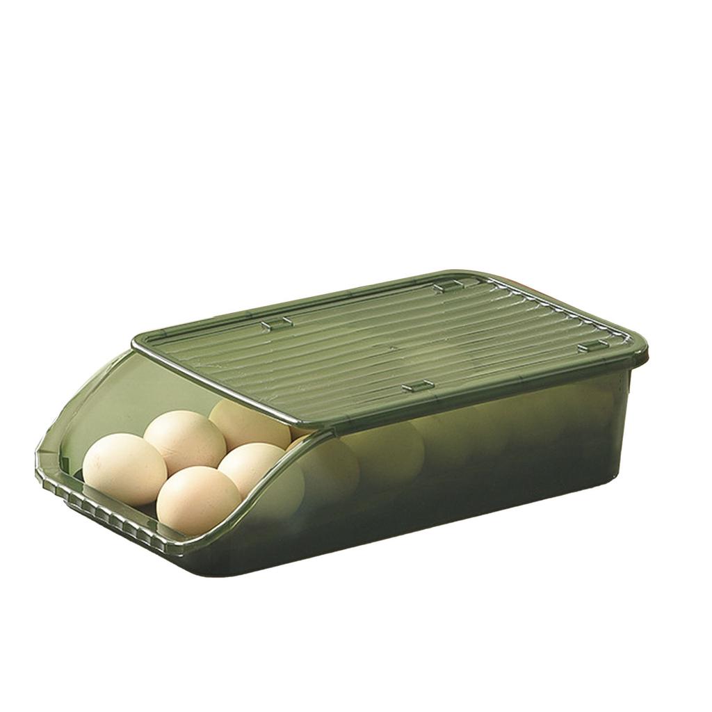 Egg Holder Innovative Auto Rolling Egg   Stacked Egg Tray Fridge Egg Storage Box for Home Kitchen