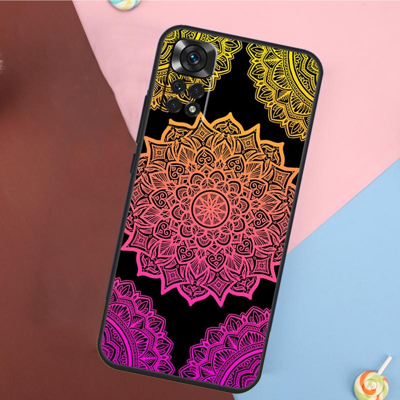 Mandala Cover For Xiaomi Redmi Note 14 13 12 9 10 11 Pro 9S 10S 11S 12S Redmi 14C 10C 12C 13C Case