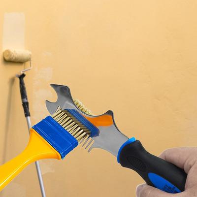 Paint Brush Comb Roller Cleaner Tool Efficient Cleaning Practical Non Slip Handle