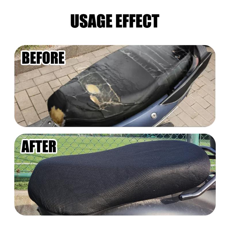 Motorrad Sitz Abdeckung Wasserdicht Staubdicht Atmungsaktiv Sonnenschutz Motorrad Roller Kissen Sitz Abdeckung Schutz Abdeckung Zubehör