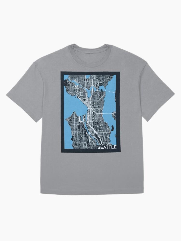 Metro Streets of Seattle Oversized T-Shirt