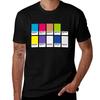 The National (Band) Pantone Colours Tshirt Large Size Loose Casual Tee