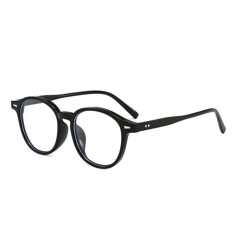 Classic Oval Frame Sunglasses Women New High Quality Women'S Eyewear Fashion Men'S Minimalist Design Glasses Uv400 Eyeglasses