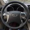 Для Toyota Camry 2006-2013 Highlander 2009-2013 Автомобільна накладка на кермо Ручне шиття Шкіряний захист Плетіння Автозапчастина
