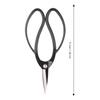 Butterfly Handle Garden Root Shears Black Branch Scissors Professional Bonsai Pruning Scissors