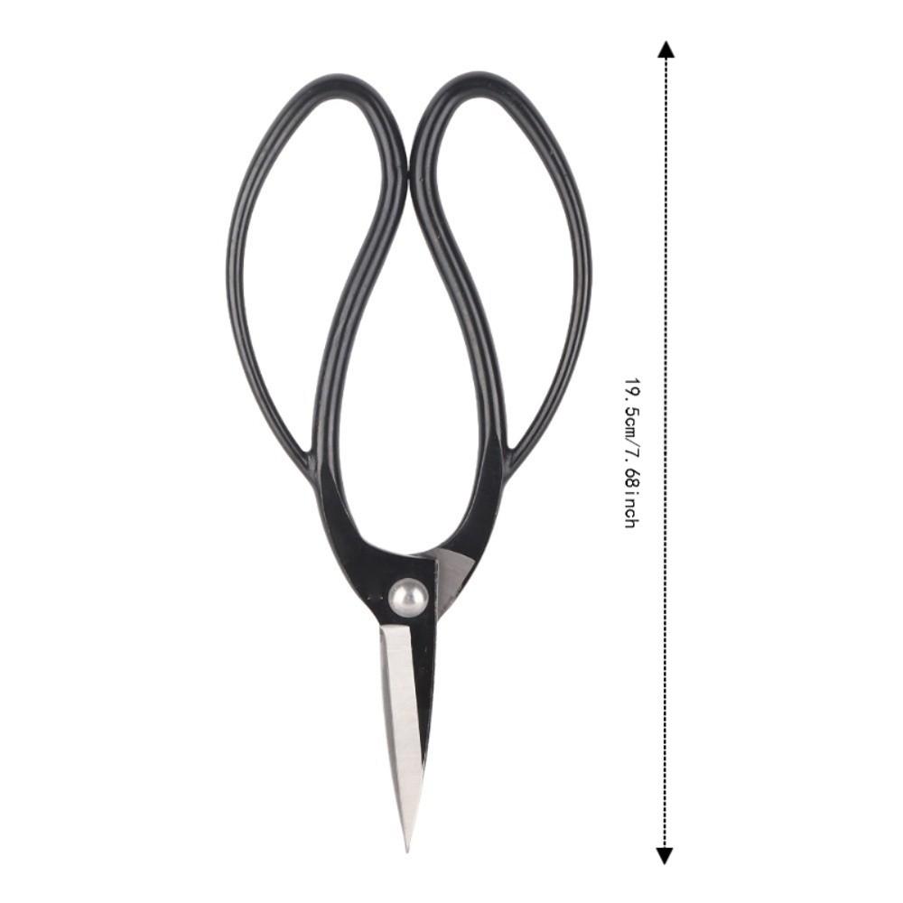 Butterfly Handle Garden Root Shears Black Branch Scissors Professional Bonsai Pruning Scissors