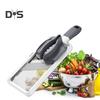 1 sada Multifunkční ruční kráječ zeleniny Nastavitelná tloušťka čepele z nerezové oceli Protiskluzová rukojeť Ovoce Mrkev Brambor Řezák na ředkvičky