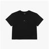 ApeSSe Cohbw F26387 Tzc Noir Blanc Micro Logo Boxy Women S Short Sleeve Tee