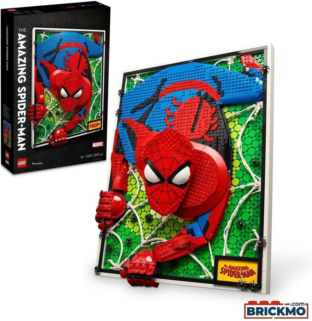 LEGO конструктор Art – Удивительный Человек – паук (31209)