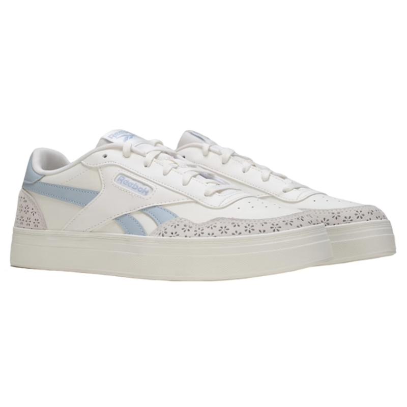 Reebok Court Advance Bold 'White Light Blue' Women's Sneakers 100074336