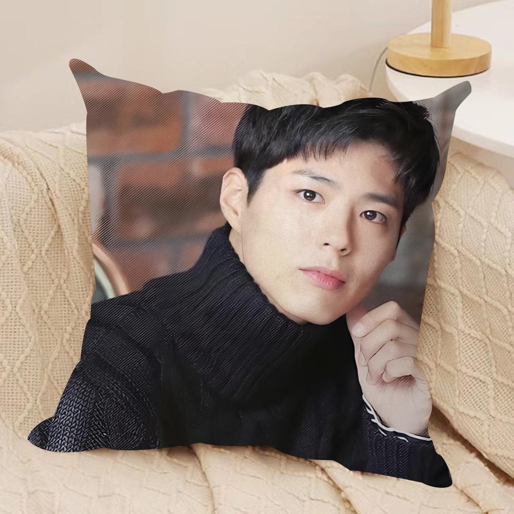 Park Bo - Gum Cushion Cover Soft Plush Fabric Double-Sided Printed Sofa Cushion Cover For All Seasons Home Decor Gift