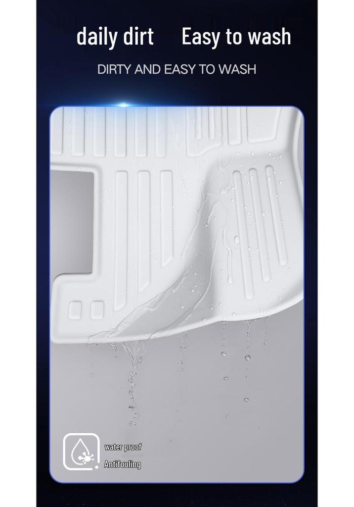 Chery iCar V27 Full Coverage TPE Floor Mats - Interior Car Decor & Accessories
