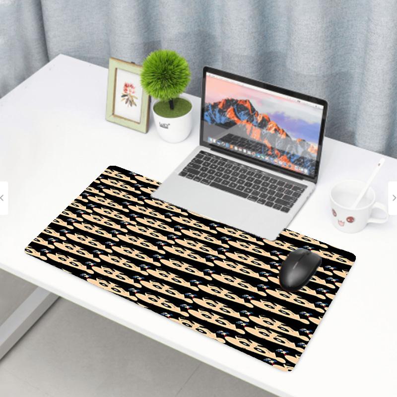 Crayon Shin Baskılı Mouse Pad, Kaymaz Masaüstü klavye Matı, PC Dizüstü Oyun Çalışma Günlük Kullanım için, Havalı Festival Sürpriz Hediye