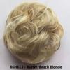 Elastici per Capelli Moda Europei e Americani - Elastici Morbidi e Spettinati per Donne, Accessori per Chignon e Parrucche, Stile Fiore a Bocciolo