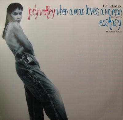 12inch Record JODY WATLEY  When A Man Loves A Woman  Ecstasy MCSX1964 MCA Records 1994 UK Dance  Electronica Used