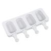 Silicone Ice Cream Mold, DIY Chocolate Dessert Popsicle Tray, Ice Cube Maker, Homemade Cooking Tools, Party Supplies