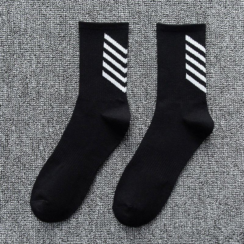 Big Men's 45 Yards Sports Basketball Socks - High Tube Loose Cotton for Large Feet, Street Hip Hop Style