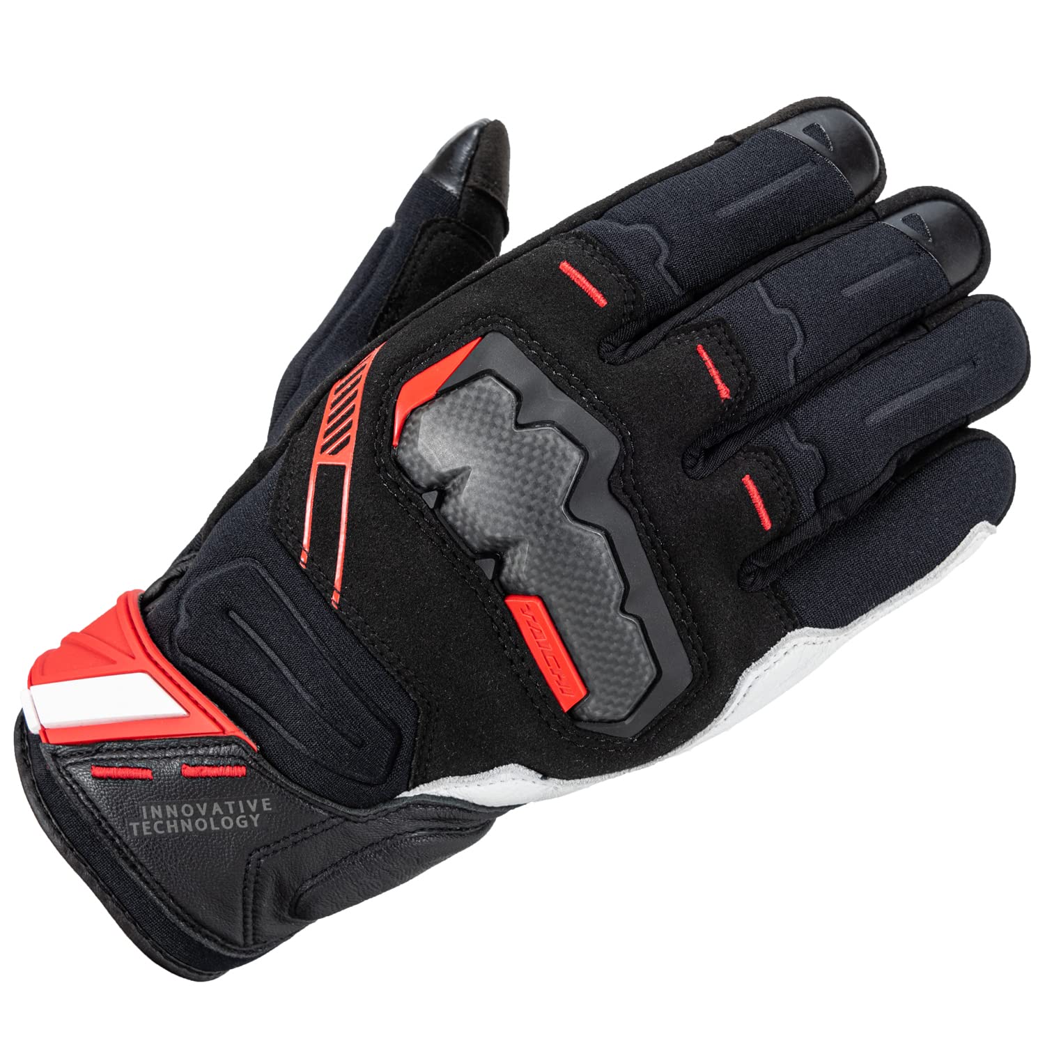 

RS Taichi Motorcycle Riding Touchscreen Armed Winter RST647 SPEED RED XL Gloves, Autumn/Winter, Waterproof, Cold-Proof, Warm, Compatible, Built-in
