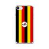 Phone Case – Flag of Uganda – Compatible iPhone 6 – Soft Case – Resistant and Shockproof - Silicone - Pixelforma