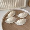 1/2/3/4Pcs Stress Relief Dumpling Toy with Bead Chain Simulated Dumpling Squeeze Sensory Fidget Toy Bag Backpack Hanging Decoration