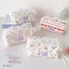 Large Capacity Cosmetic Bag Zipper Closure Pencil Case Fashion Travel Toiletry Bag  Travel Use