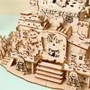Haunted House Wooden Jigsaw Puzzles - Educational Toys for Kids