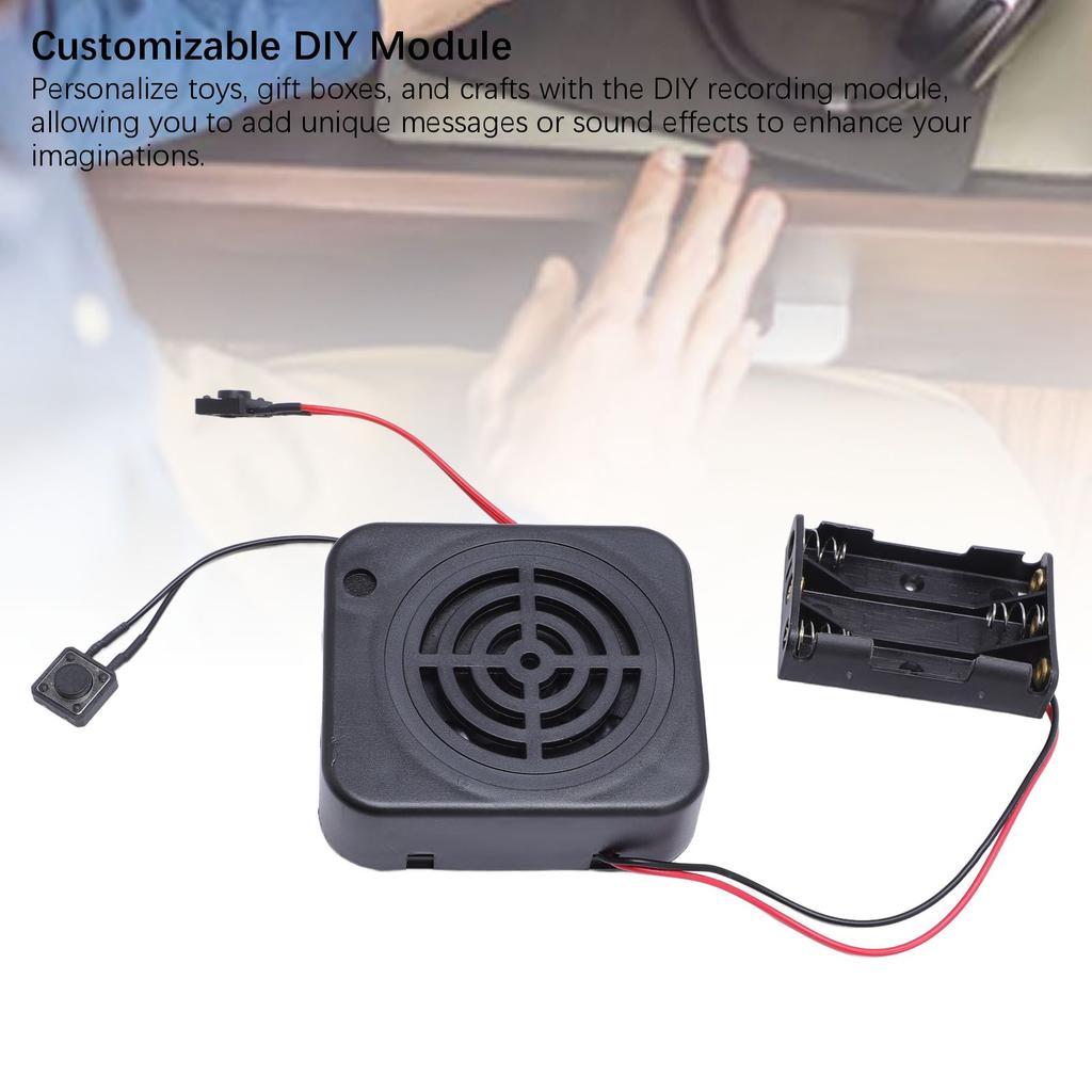 Voice Recording Box 4 Minutes DIY Voice Sound Recorder Message Box Playback Module for Stuffed