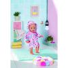 Robe De Chambre - BABY BORN - Water Park Pattern - With Hood and Hanger - For 43cm Baby Doll
