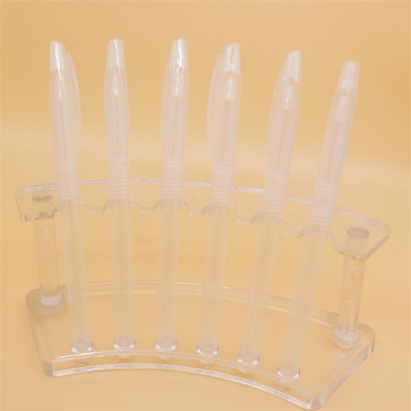 Gel Shell Ballpoint Transparent Case Simple Styple Pen Shell Cover Office School Stationery
