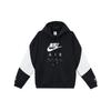 Nike Color Block Hooded Pullover College Style Long Sleeve Sweatshirt Men Sweatshirt Black HJ0274-010