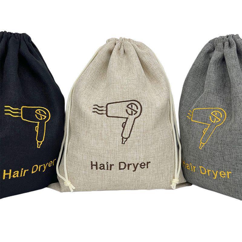 Portable String Bags Hair Dryer Bag Travel Bag For Hair Styling Tools Hair Dryer Organizer Hair Dryer Tools Blow Dryer Bag
