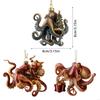 Christmas Tree Decoration Shatterproof Acrylic Sea Creature Hanging Ornament