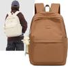 Schoolbag manufacturers wholesale 1011 new simple versatile backpack women's leisure junior high school college student schoolbag going out backpack