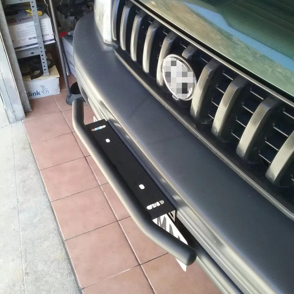 

Для 4x4 Держатель кронштейна номерного знака с креплениями для противотуманных фар и подсветки номерного знака Алюминиевый сплав Внедорожный бампер Рамка номерного знака