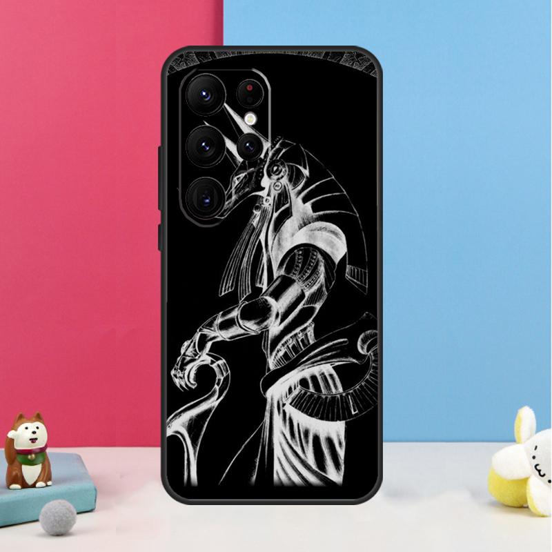 

Egypt Nefertiti Anubis Ankh Case For Samsung Galaxy S25 S26 Ultra S20 S21 S22 S23 S24 S10 Plus S25 FE Back Cover Shell Galaxy S24Ultra