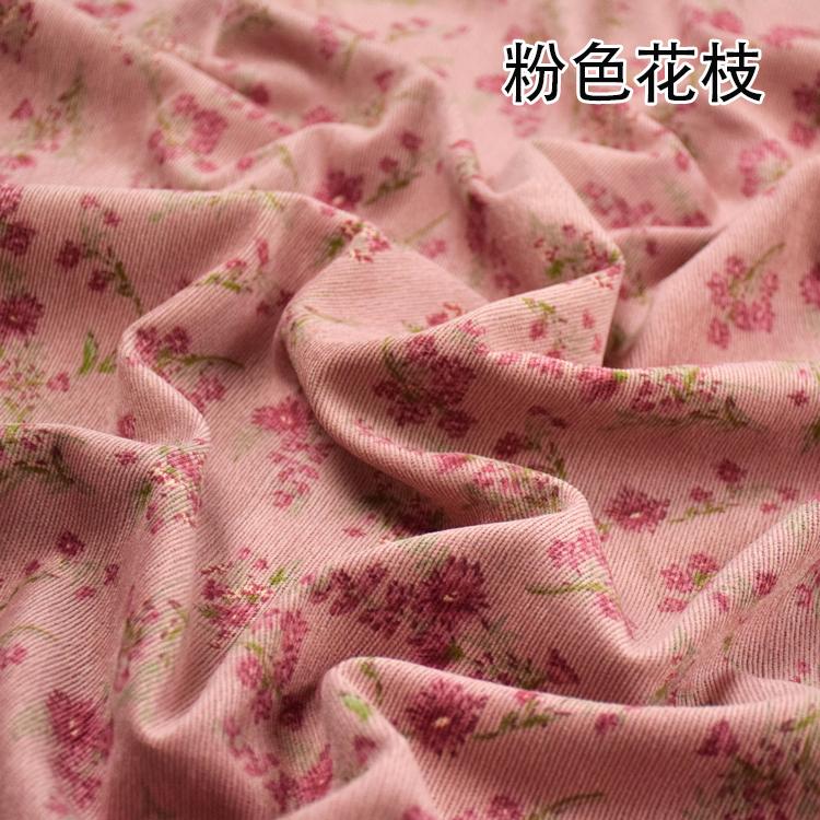 Elastischer Dicker Cordstoff, Graffiti Kleines Herz, Kinderbekleidung, Handgemachte Jacke, Schuhe, Tasche, 145x50cm, Winter