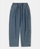 Columbia University M-Label Loose-Fit Pintuck Denim Pants_Midnight Jean